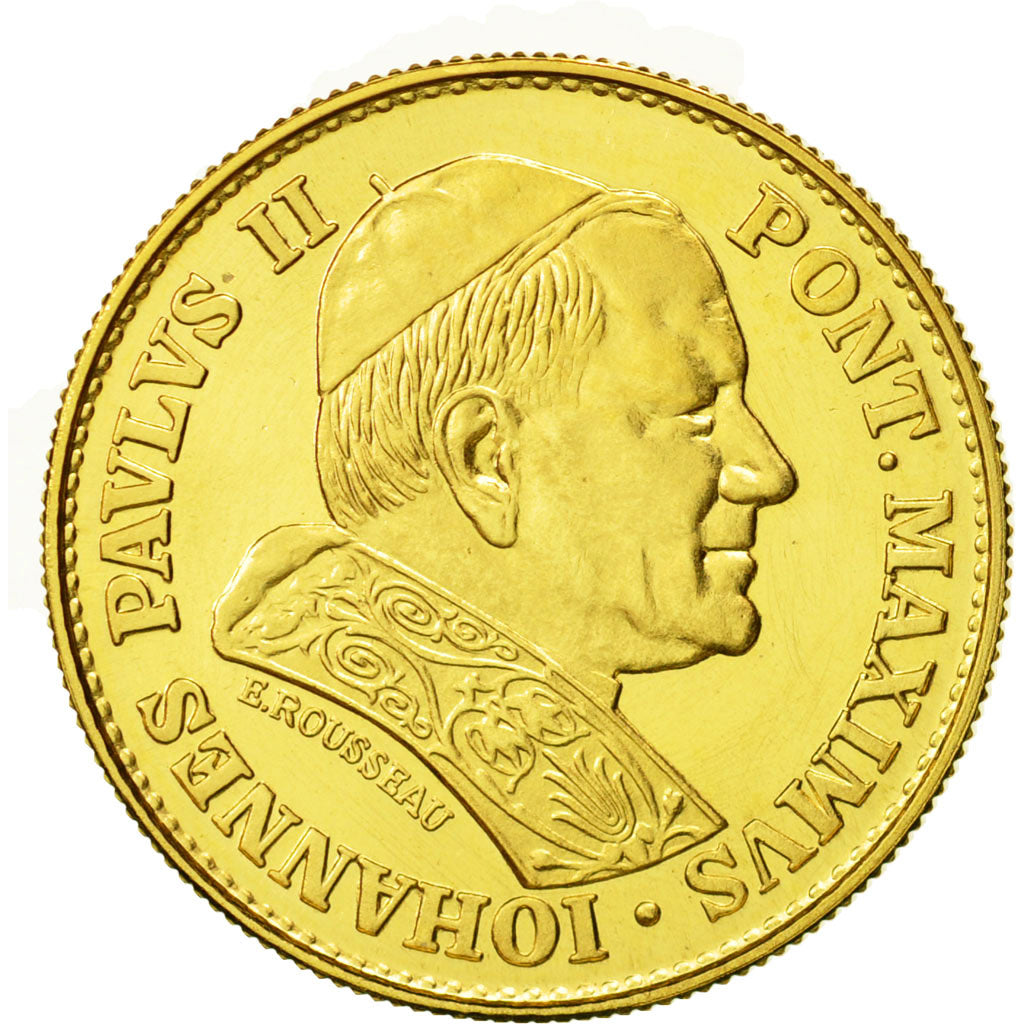 France, Medal, Religion, Jean-Paul II, 1980 Lisieux, Religions & beliefs, 1980
