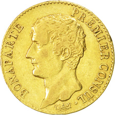 Francia, Napoléon I, 20 Francs, 1803, Paris, BB, Oro, KM:651, Gadoury:1020
