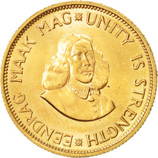 Sudafrica, 2 Rand, 1962, SPL, Oro, KM:64