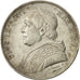 Coin, ITALIAN STATES, PAPAL STATES, Pius IX, 5 Lire, 1867, Roma, AU(50-53)