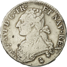 Coin, France, Louis XVI, 1/2 Écu, 1/2 ECU, 44 Sols, 1784, Paris, VF(30-35)