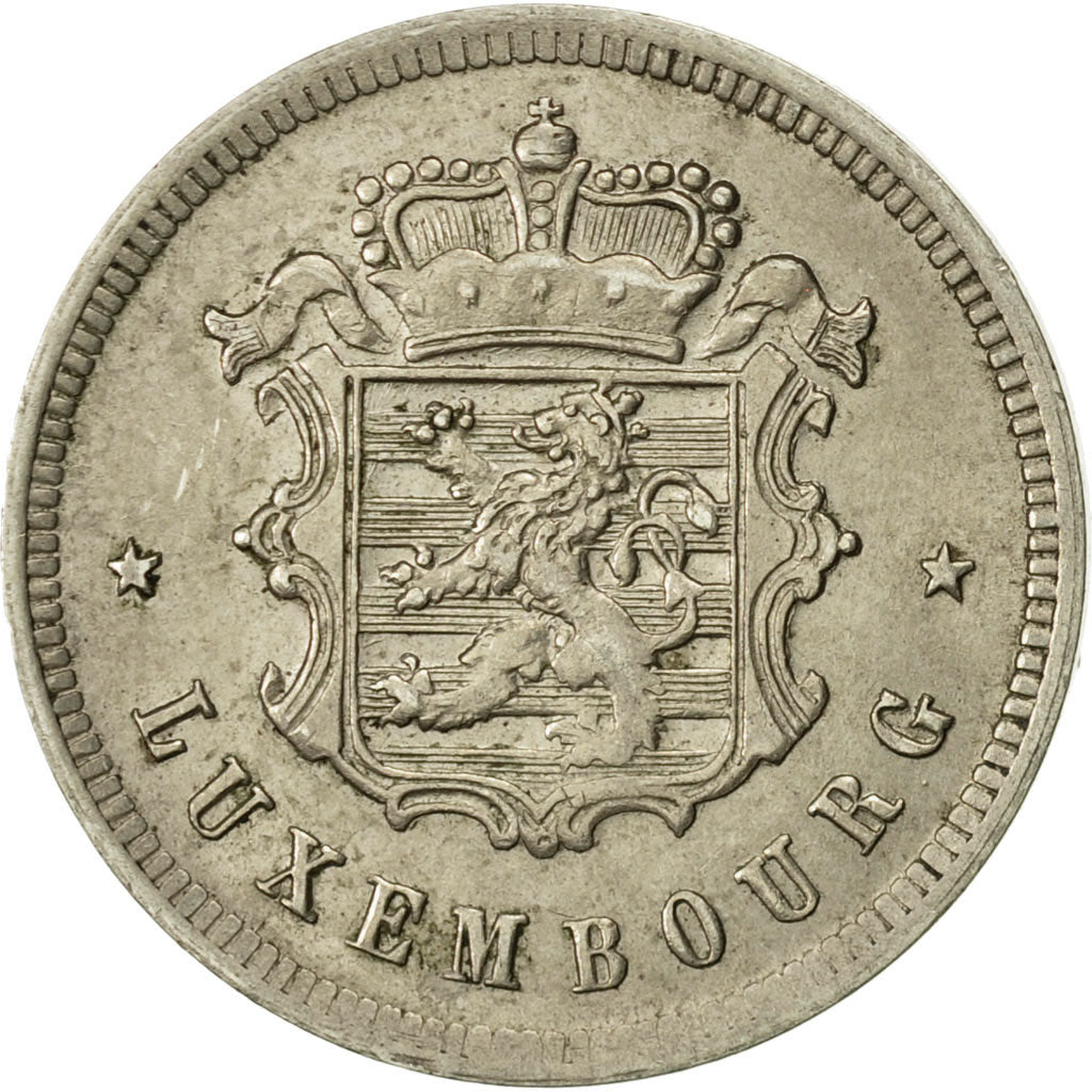 Coin, Luxembourg, Charlotte, 25 Centimes, 1938, AU(55-58), Copper-nickel