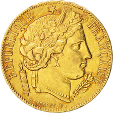 France, Cérès, 20 Francs, 1850, Paris, Gold, KM:762