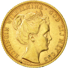 Pays-Bas, Wilhelmina I, 10 Gulden, 1898, Utrecht, TTB+, Or, KM:124