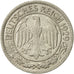 Coin, GERMANY, WEIMAR REPUBLIC, 50 Reichspfennig, 1929, Berlin, AU(50-53)