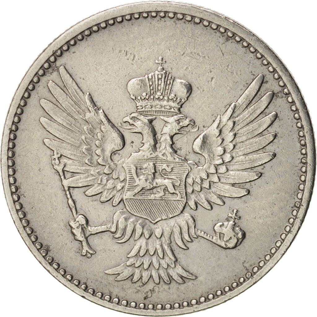Montenegro, Nicholas I, 10 Para, 1914, Nickel, KM:18