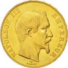 Monnaie, France, Napoleon III, Napoléon III, 50 Francs, 1859, Paris, TTB+, Or