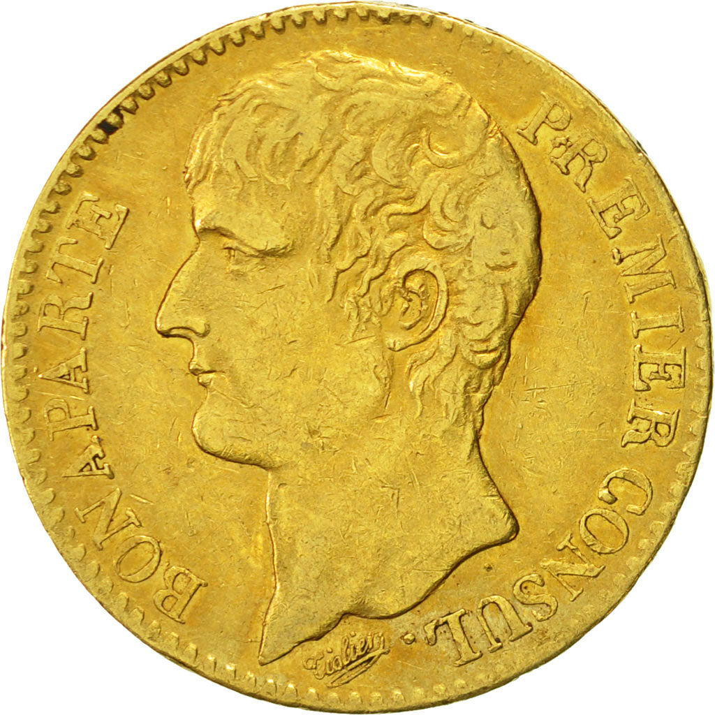 France, Napoléon I, 40 Francs, 1804, Paris, EF(40-45), Gold, KM:652