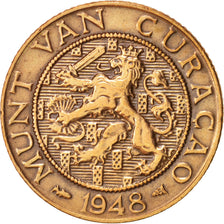 Curaçao, 2-1/2 Cents, 1948, Denver, Bronze, KM:42