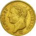 Francia, Napoléon I, 40 Francs, 1812, Paris, MBC, Oro, KM:696.1, Gadoury:1084