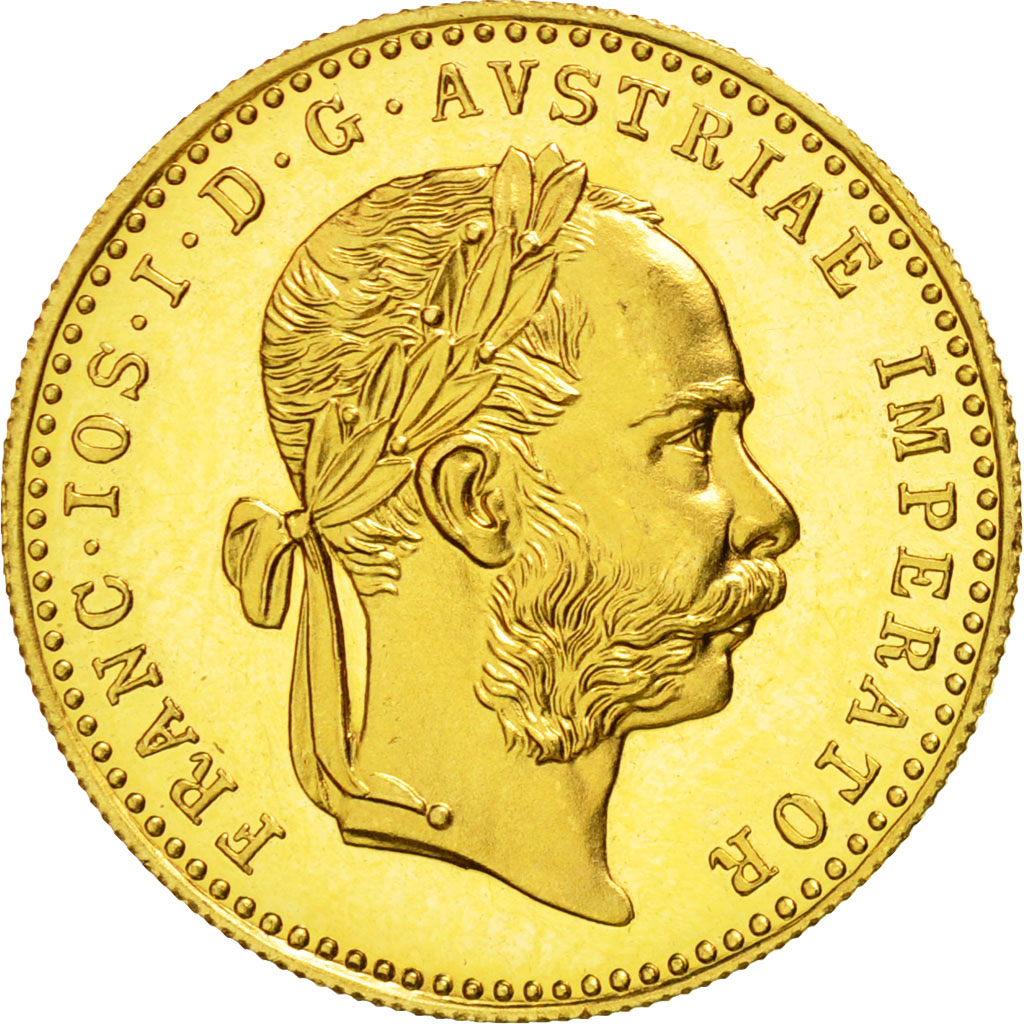 Coin, Austria, Franz Joseph I, Ducat, 1915, MS(60-62), Gold, KM:2267