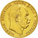 Coin, German States, PRUSSIA, Wilhelm I, 10 Mark, 1875, Cleves, EF(40-45), Gold