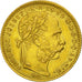 Hungary, Franz Joseph I, 8 Forint 20 Francs, 1885, Kormoczbanya, KM 467