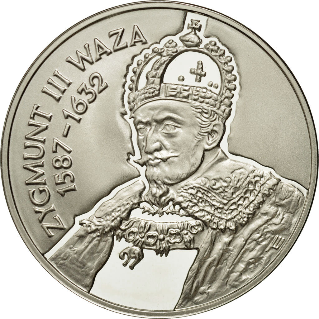 Moneda, Polonia, 10 Zlotych, 1998, FDC, Plata, KM:337