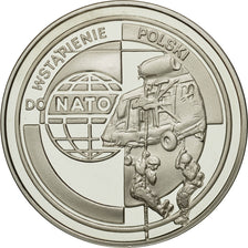 Poland, 10 Zlotych, 1999, MS(65-70), Silver, KM:359
