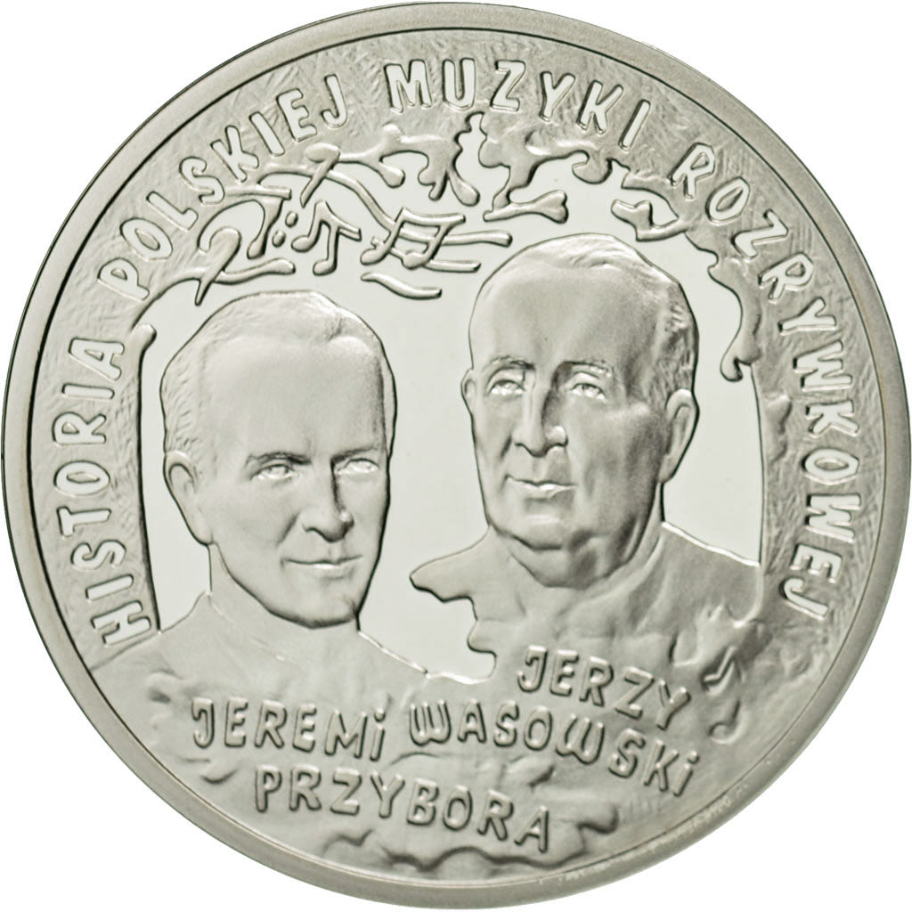 Coin, Poland, 10 Zlotych, 2011, Warsaw, MS(65-70), Silver, KM:803