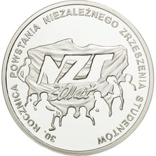 Coin, Poland, 10 Zlotych, 2011, Warsaw, MS(65-70), Silver, KM:768
