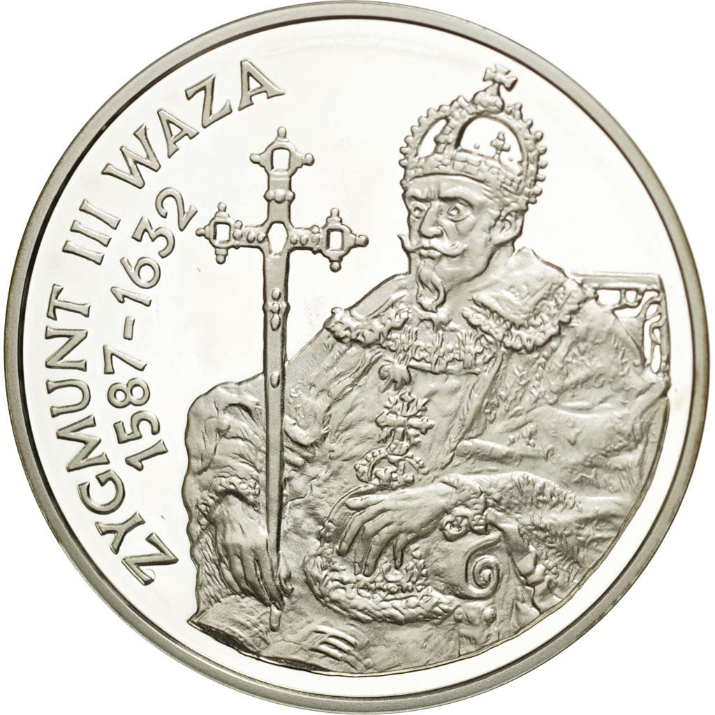 Moneta, Polonia, 10 Zlotych, 1998, FDC, Argento, KM:338