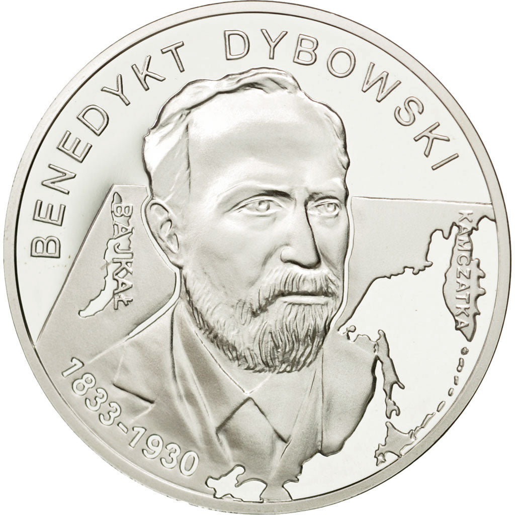 Coin, Poland, 10 Zlotych, 2010, Warsaw, MS(65-70), Silver, KM:758