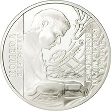 Coin, Poland, 10 Zlotych, 2010, Warsaw, MS(65-70), Silver, KM:807