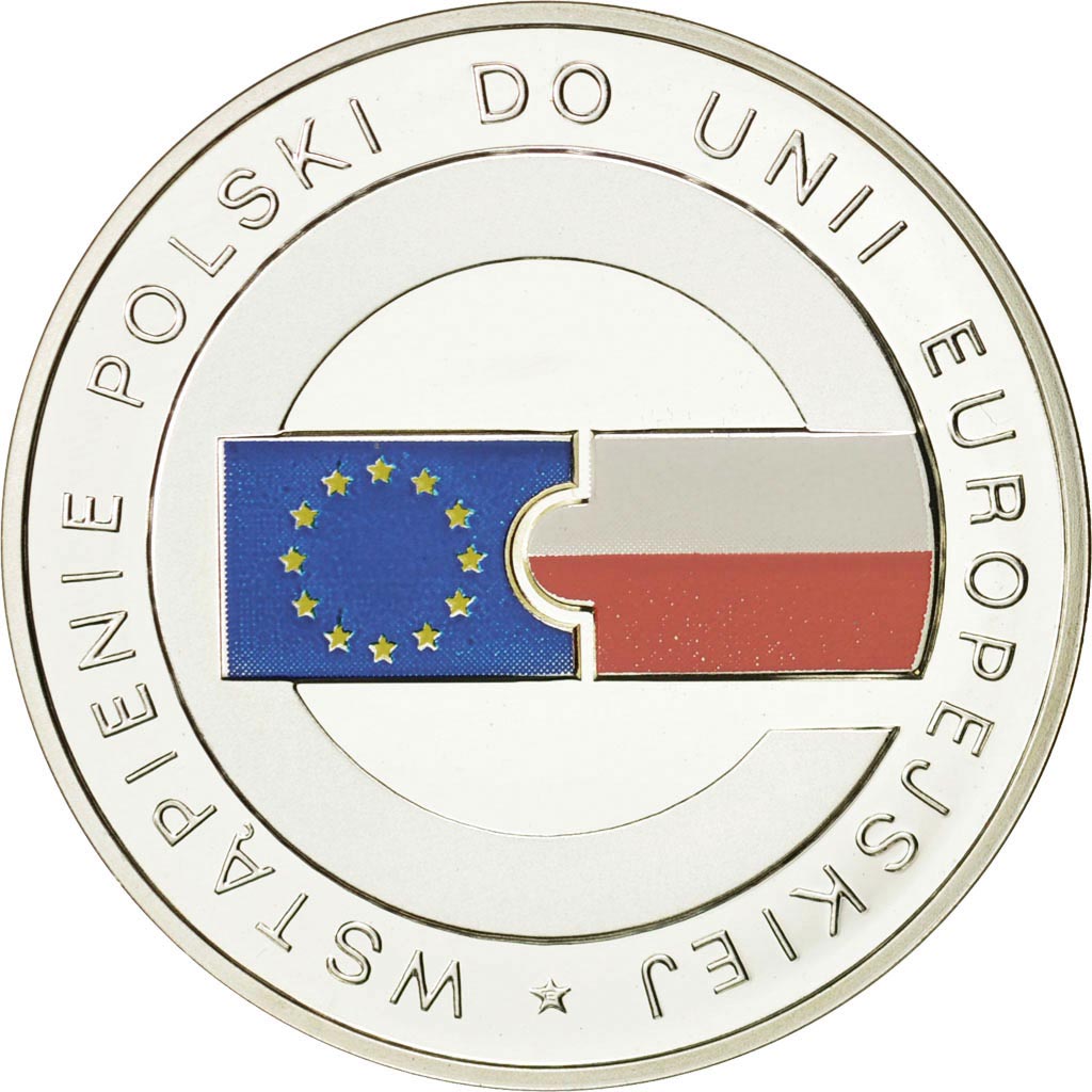 Coin, Poland, 10 Zlotych, 2004, Warsaw, MS(65-70), Silver, KM:482