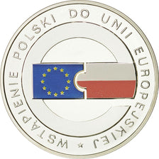 Coin, Poland, 10 Zlotych, 2004, Warsaw, MS(65-70), Silver, KM:482