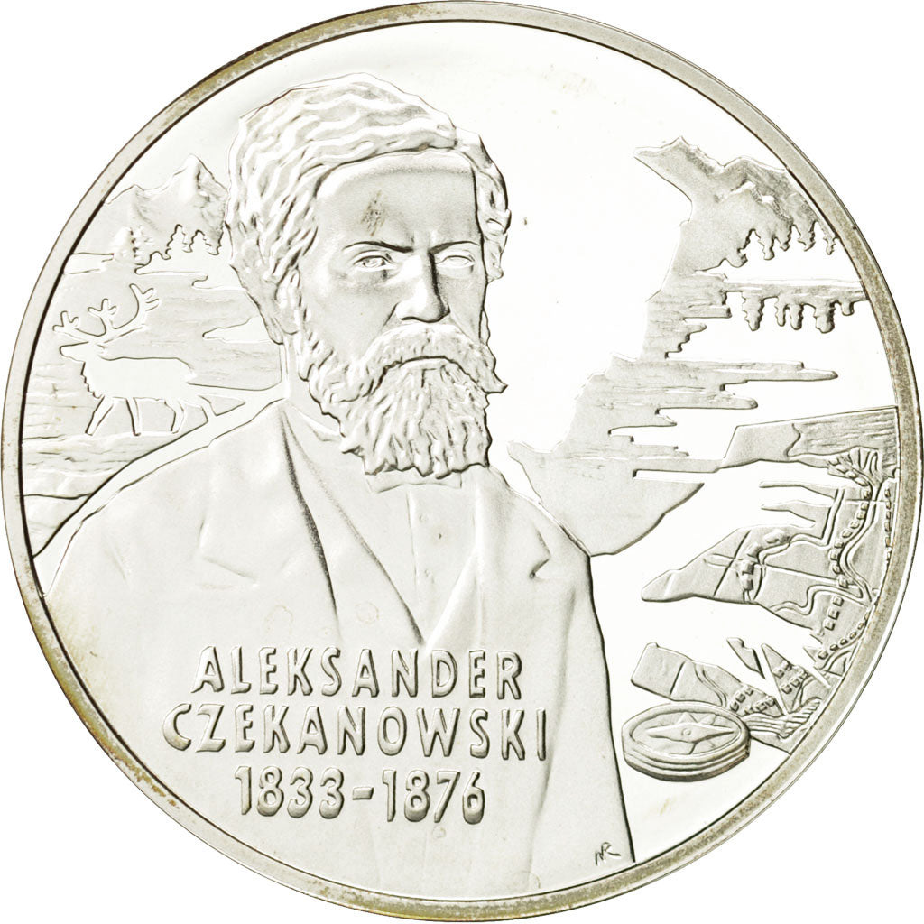 Poland, 10 Zlotych, 2004, Warsaw, MS(65-70), Silver, KM:506