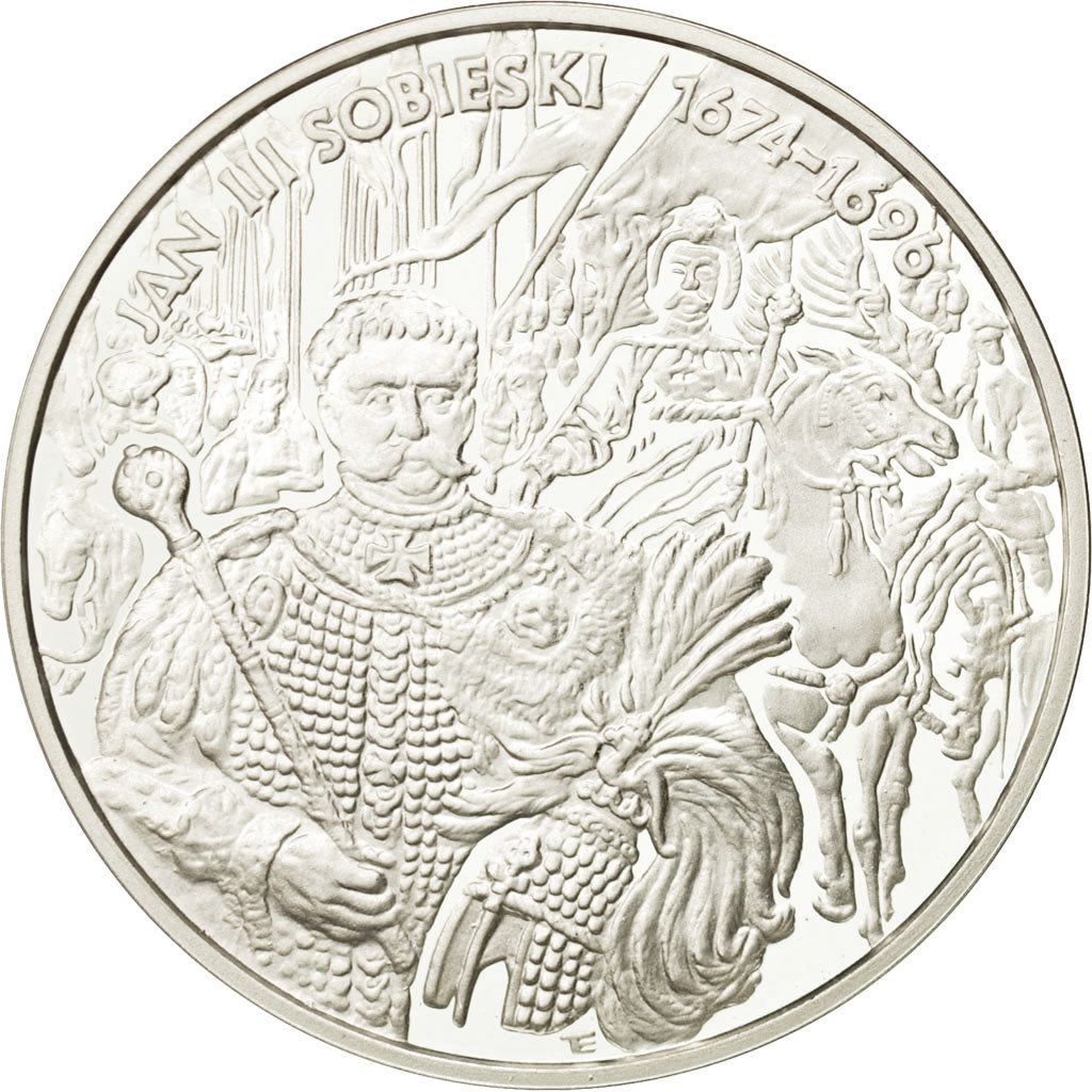 Moneta, Polonia, 10 Zlotych, 2001, Warsaw, FDC, Argento, KM:425