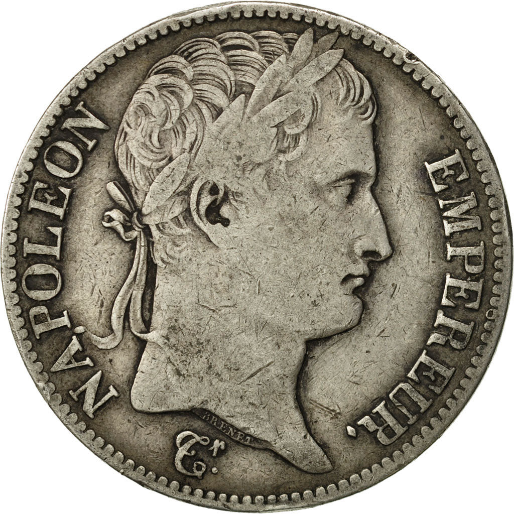 Coin, France, Napoléon I, 5 Francs, 1811, Paris, VF(30-35), Silver, KM:694.1