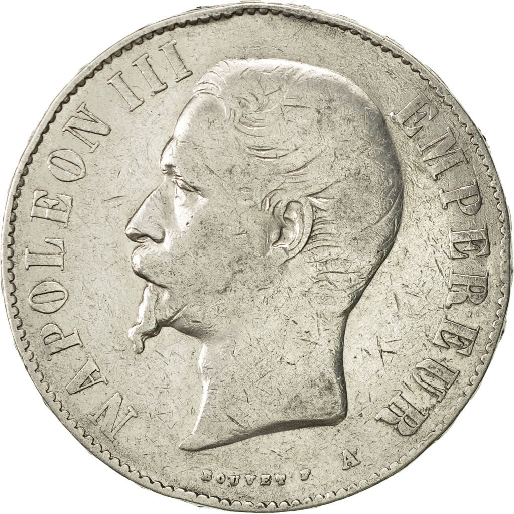 Münze, Frankreich, Napoleon III, Napoléon III, 5 Francs, 1856, Paris, S