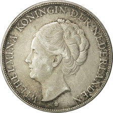 Coin, Netherlands, Wilhelmina I, 2-1/2 Gulden, 1932, EF(40-45), Silver, KM:165