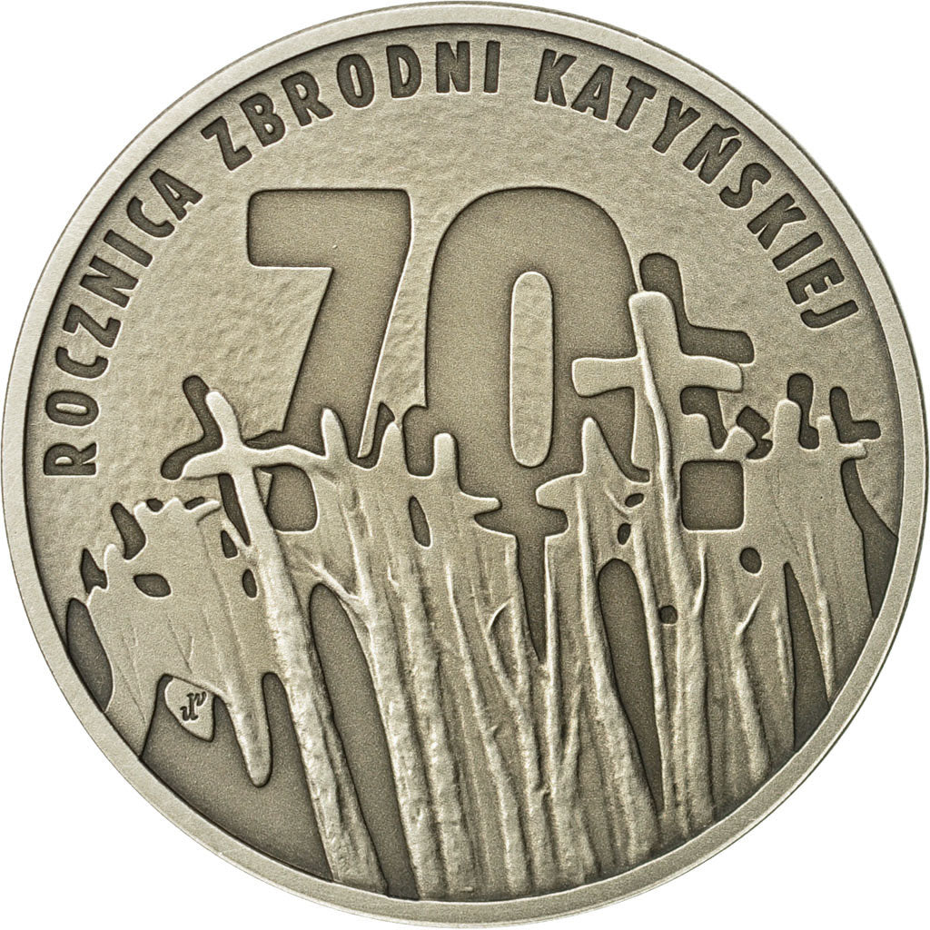 Coin, Poland, 10 Zlotych, 2010, Warsaw, MS(65-70), Silver, KM:722