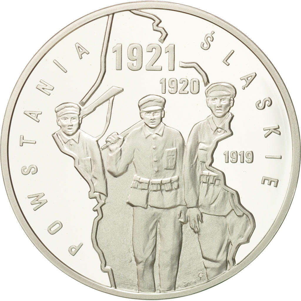 Coin, Poland, 10 Zlotych, 2011, Warsaw, MS(65-70), Silver, KM:793
