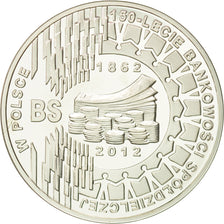 Coin, Poland, 10 Zlotych, 2012, Warsaw, MS(65-70), Silver, KM:812