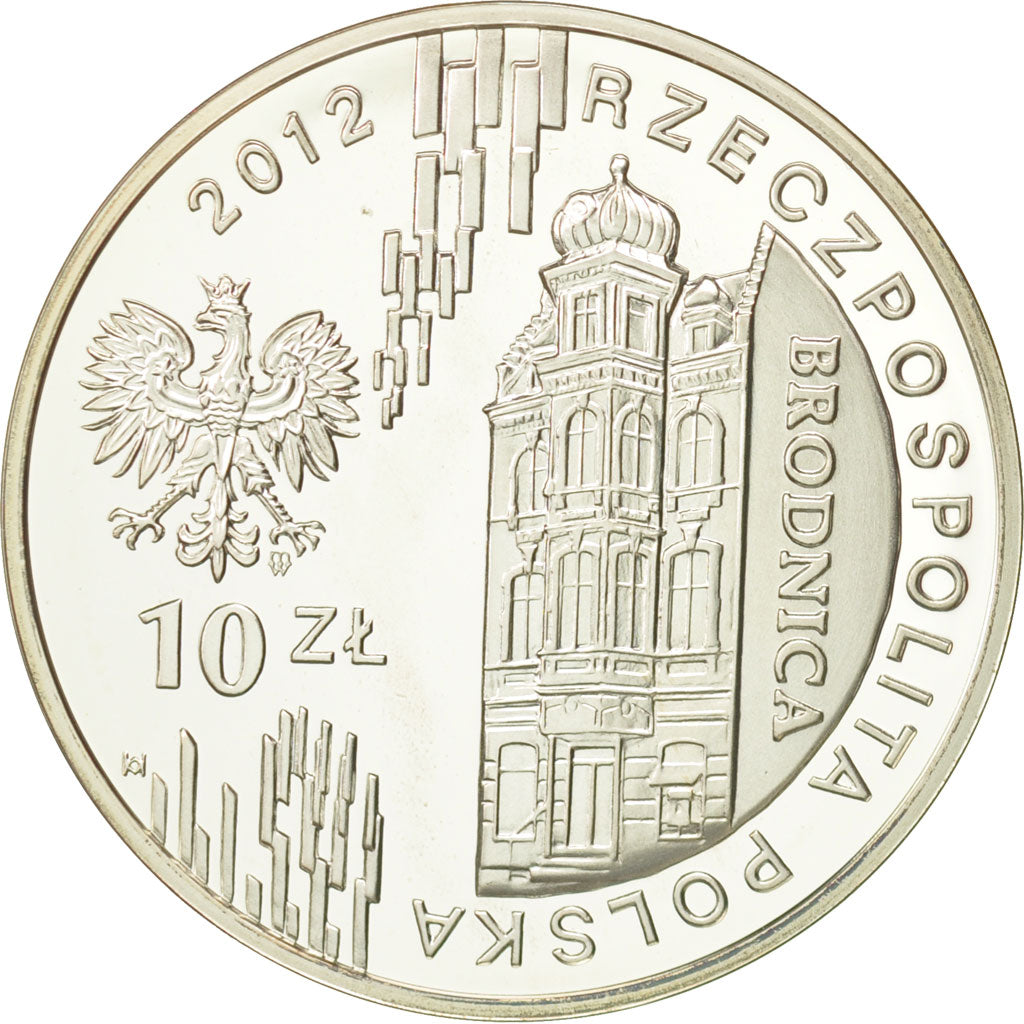 Coin, Poland, 10 Zlotych, 2012, Warsaw, MS(65-70), Silver, KM:812