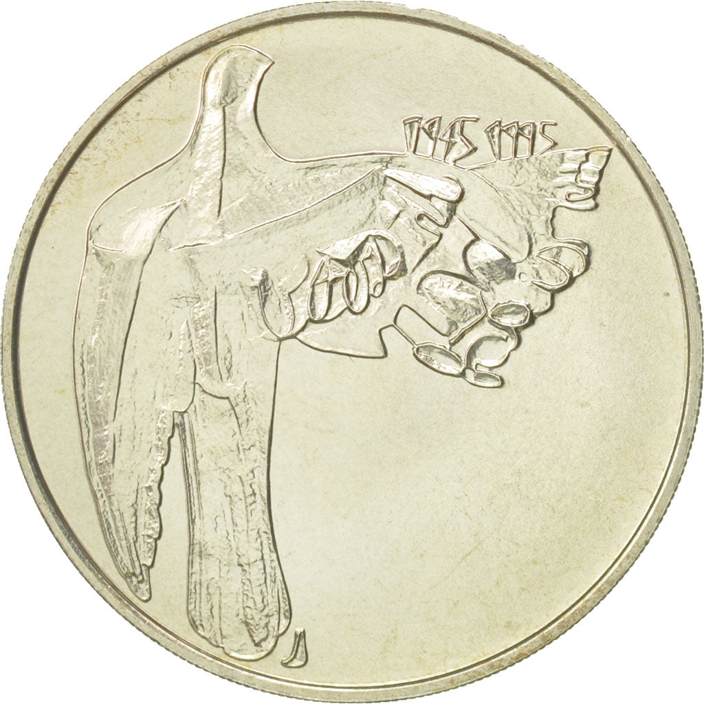 Czech Republic, 200 Korun, 1995, Jablonec nad Nisou, MS(65-70), Silver, KM:15