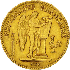 France, Génie, 20 Francs, 1849, Paris, TTB, Or, KM:757, Gadoury:1032