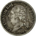 France, Louis XVIII, 1/4 Franc, 1817, Paris, TB+, Argent, KM:714.1, Gadoury 352