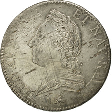 Moneta, Francia, Louis XV, Écu à la vieille tête, Ecu, 1774, Paris, MB