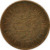 NETHERLANDS EAST INDIES, Wilhelmina I, 2-1/2 Cents, 1945, EF(40-45), KM 316