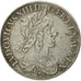 Monnaie, France, Louis XIII, 1/4 Écu 2e poinçon de Warin, buste drapé et