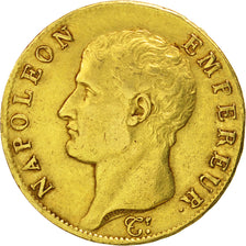 Moneta, Francia, Napoléon I, 40 Francs, 1806, Lille, BB, Oro, KM:675.6