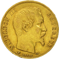 Monnaie, France, Napoleon III, Napoléon III, 20 Francs, 1860, Strasbourg, TTB