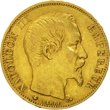 Coin, France, Napoleon III, Napoléon III, 20 Francs, 1860, Strasbourg
