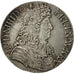 Moneda, Francia, Louis XIV, Écu à la cravate, Ecu, 1680, Rennes, EBC+, Plata