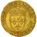 France, Charles VIII, Ecu d'or, Bourges, EF(40-45), Gold, Duplessy 575