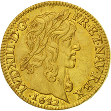 Munten, Frankrijk, Louis XIII, Louis d'Or, 1642, Paris, PR, Goud, KM:136.1