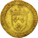 France, Louis XI, Ecu d'or au soleil, Angers, AU(50-53), Gold, Duplessy 544
