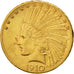 Moneta, Stati Uniti, Indian Head, $10, Eagle, 1910, U.S. Mint, Denver, SPL-