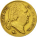 Francia, Louis XVIII, 20 Francs, 1818, Lille, MB+, Oro, KM:712.9